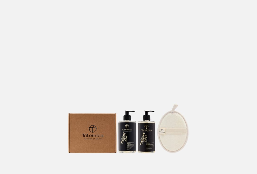 

Подарочный набор для душа и ванны TOTEMICA, Ваниль и цветки монои 3 шт