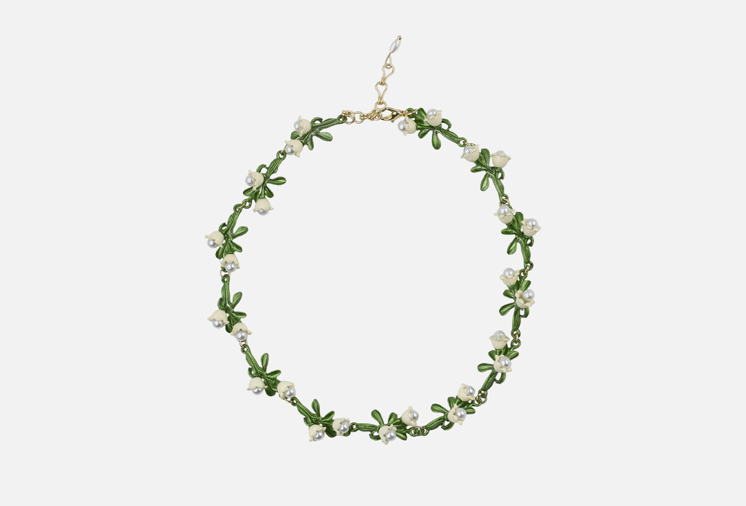 

Чокер 19.STONE, Белые цветы с лепестками 1 шт