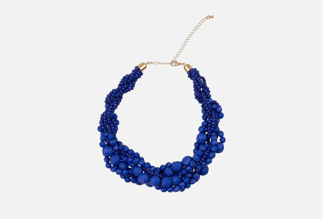 

Бусы 19.STONE, Синие многослойные 1 шт