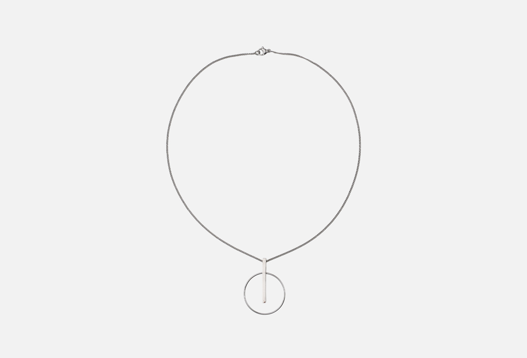 Изображение товара Цепочка из нержавеющей стали с подвеской 19.stone для женщин