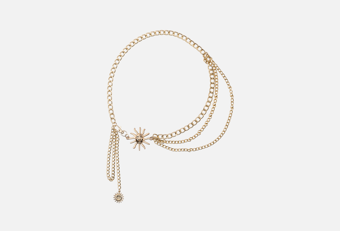 Изображение товара Украшение для тела пояс-цепочка с солнцем 19.stone длина 100-110 см