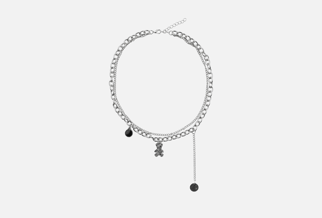 

Цепочка 19.STONE, С мишкой из стали 1 шт