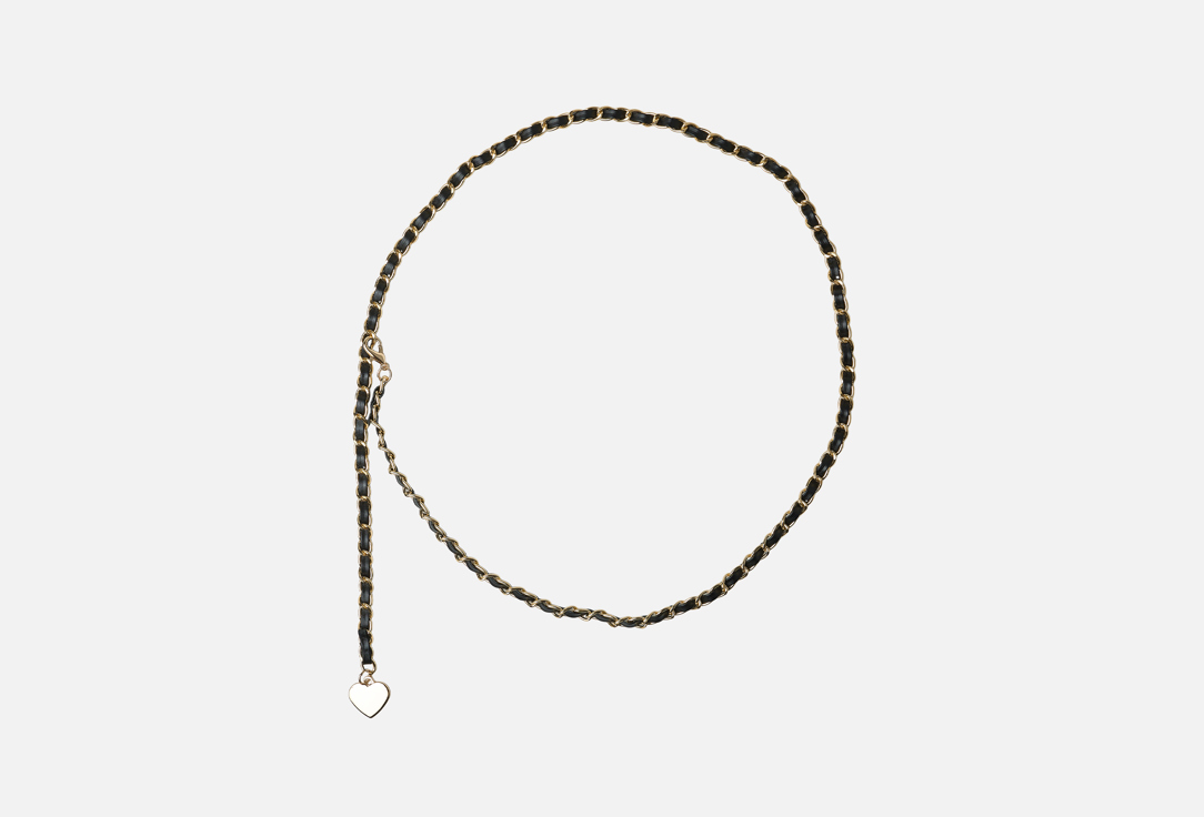 

Украшение для тела 19.STONE, Из цепи и кожи черный 1 шт