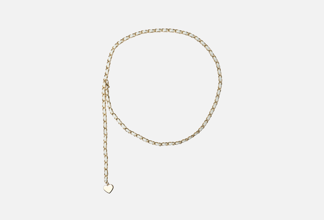 Изображение товара Украшение для тела из цепи и кожи, длина 100 см, стильный пояс для женщин