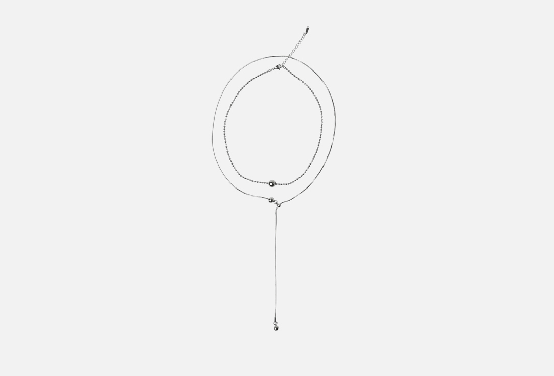 

Набор украшений 19.STONE, Цепочка и галстук 2 шт