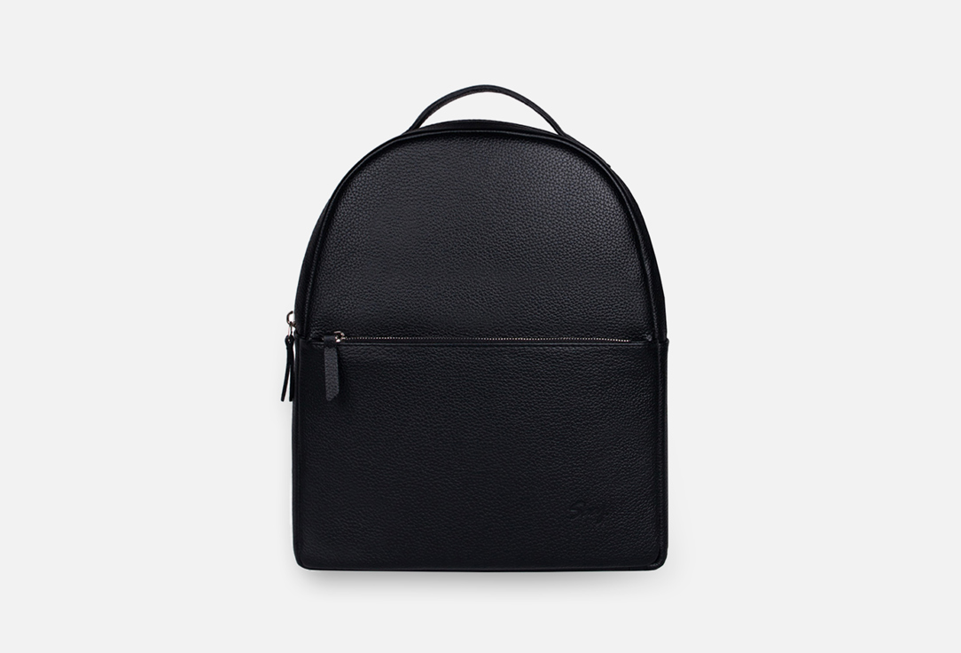 Изображение товара Кожаный городской рюкзак SAAJ для женщин из натуральной кожи черный