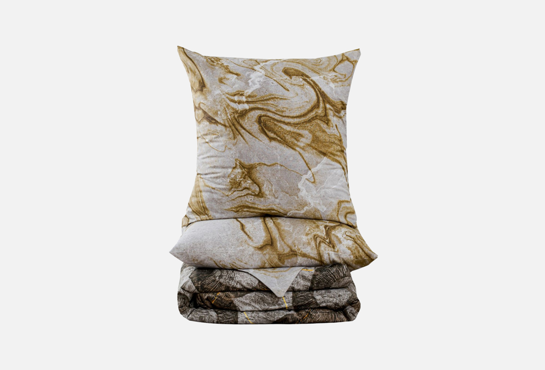 Изображение товара Комплект постельного белья LOVE BERRY Аммонит евро 180x200 см с молнией для одеяла