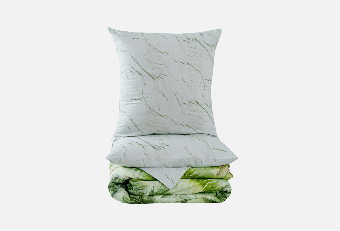 Изображение товара Комплект постельного белья LOVEBERRY Листопад 2-спальный 160х200 хлопок перкаль