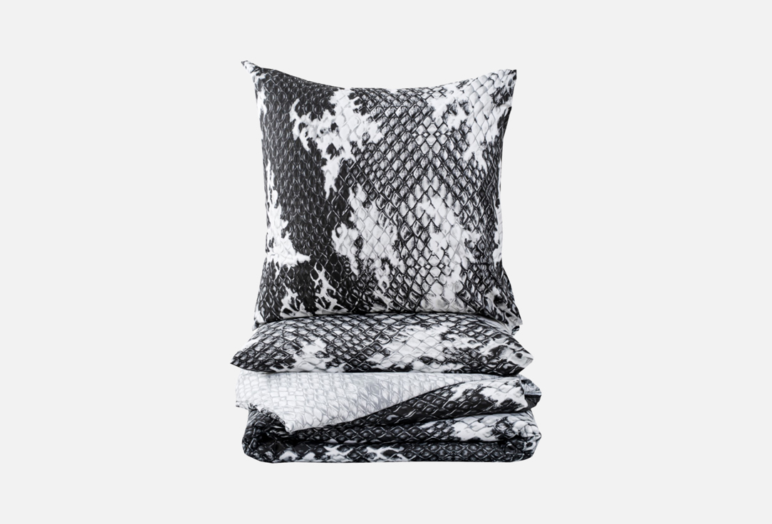 Изображение товара Комплект постельного белья LOVEBERRY Змеиная шкура евровысокое качество стильный дизайн