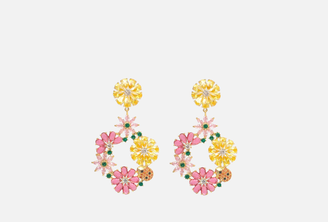 Изображение товара Серьги Ice&High Collection цветы