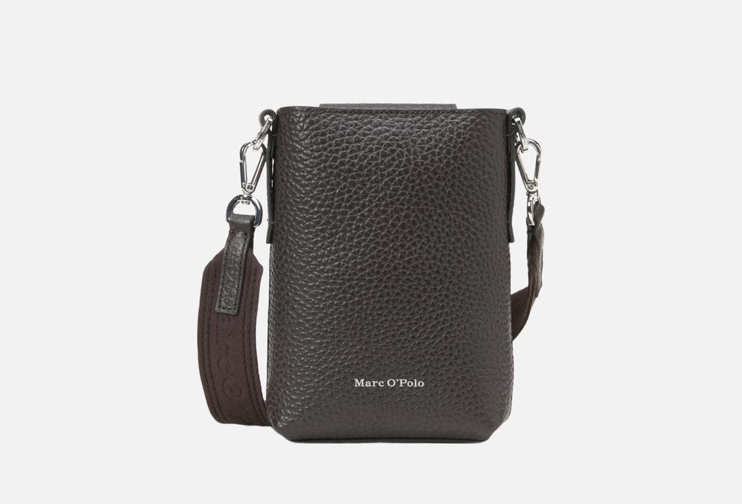 Изображение товара Кожаная сумка для телефона Marc O'Polo BONNI с регулируемым ремнем и слотом для карт