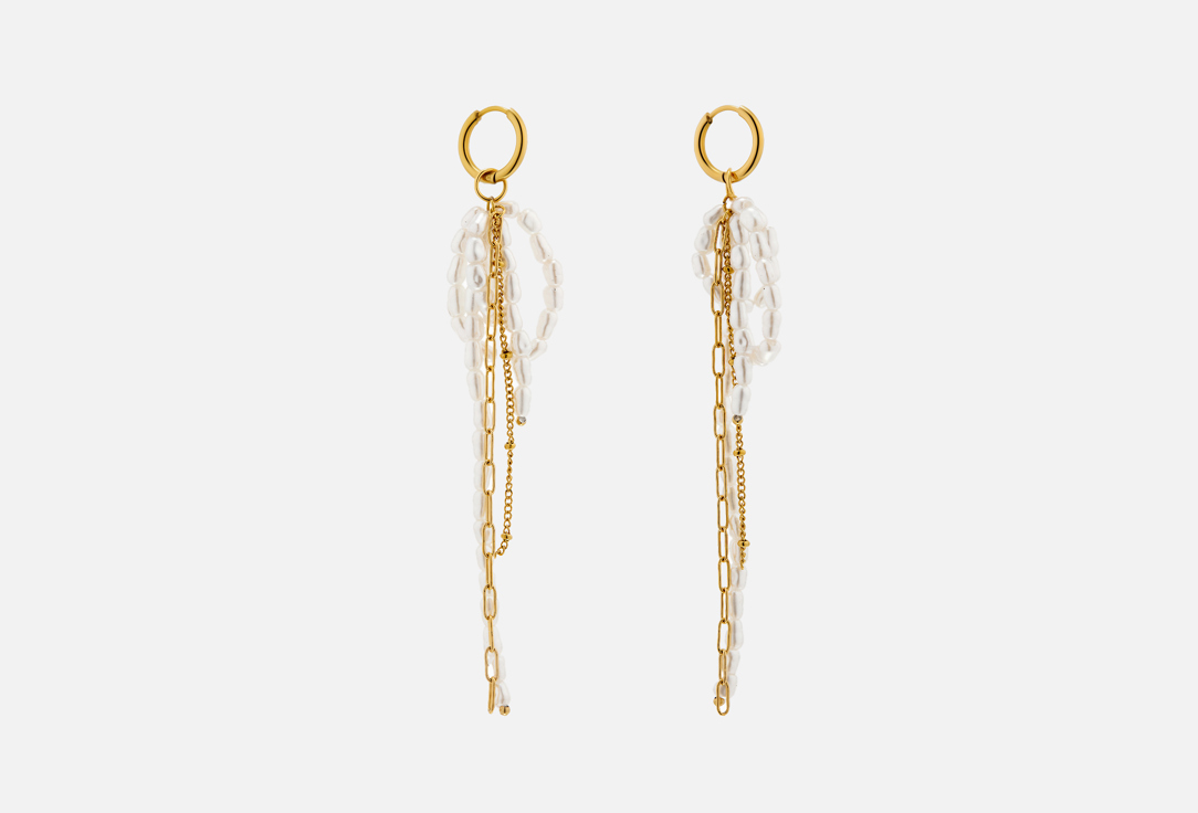 

Серьги SOUL SISTER, С жемчугом в виде бантика 2 шт