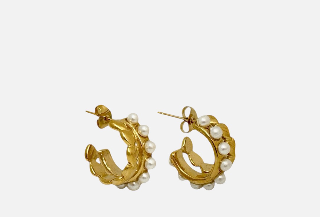 Изображение товара Серьги Soul Sister с жемчугом и сердцем