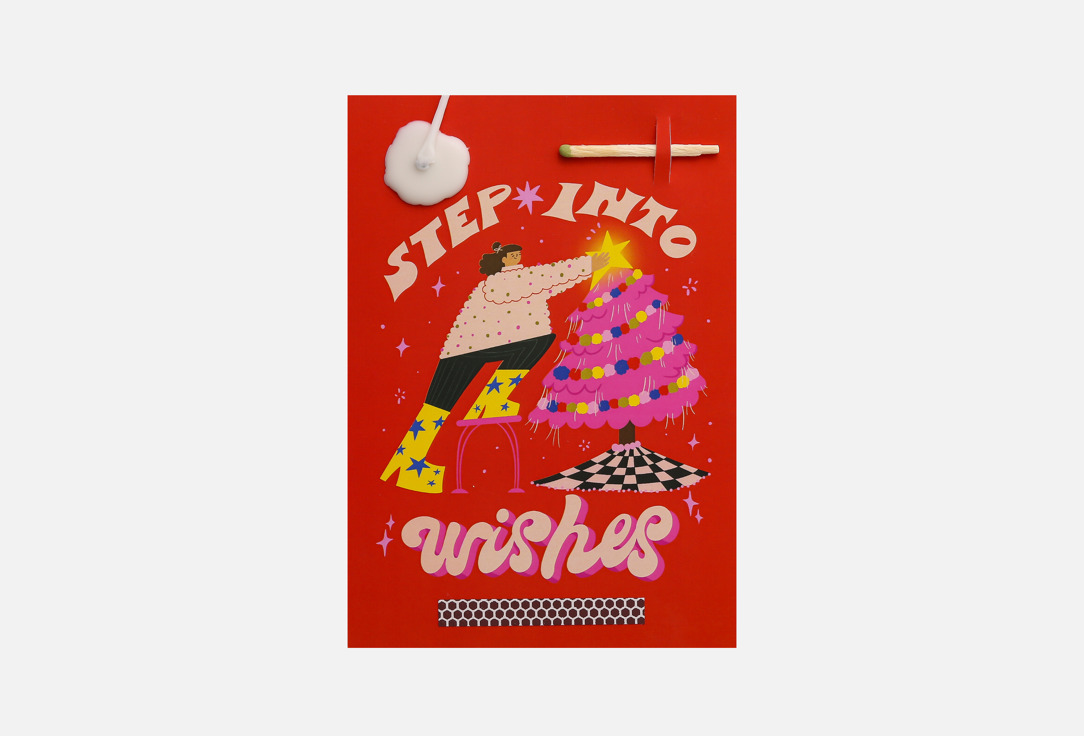 

Открытка ВЬЮНЧИК, Step into wishes 1 шт
