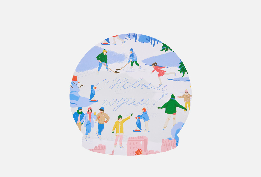 

Открытка BUMMAGIYA, Новый Год 1 шт