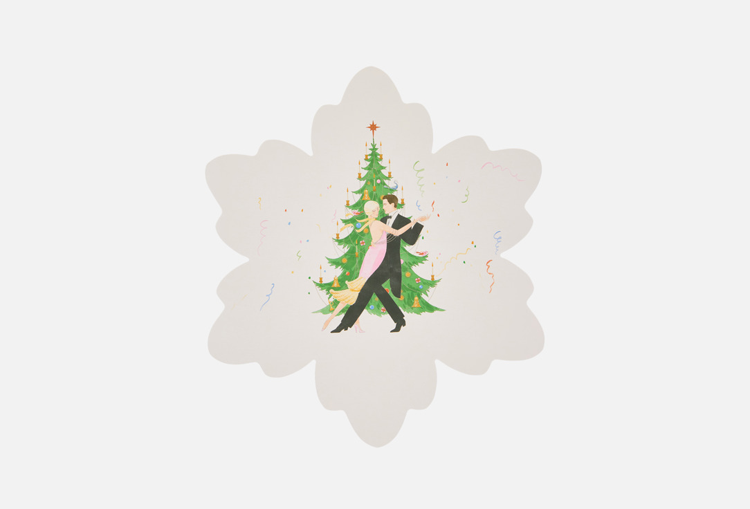 

Открытка BUMMAGIYA, Снежинка 1 шт