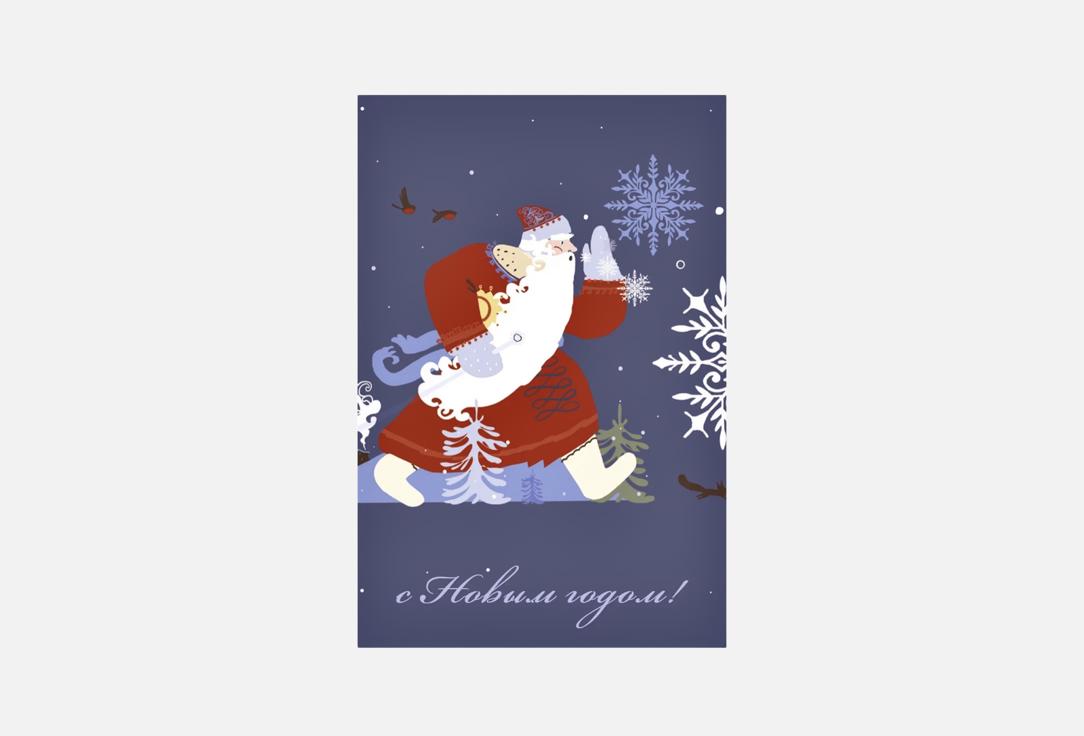 

Открытка BUMMAGIYA, Дед Мороз 1 шт