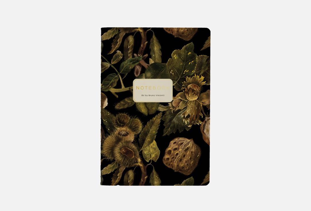Изображение товара Тетрадь Bruno Visconti FLORA.Nuts формат A5 40 листов в клетку