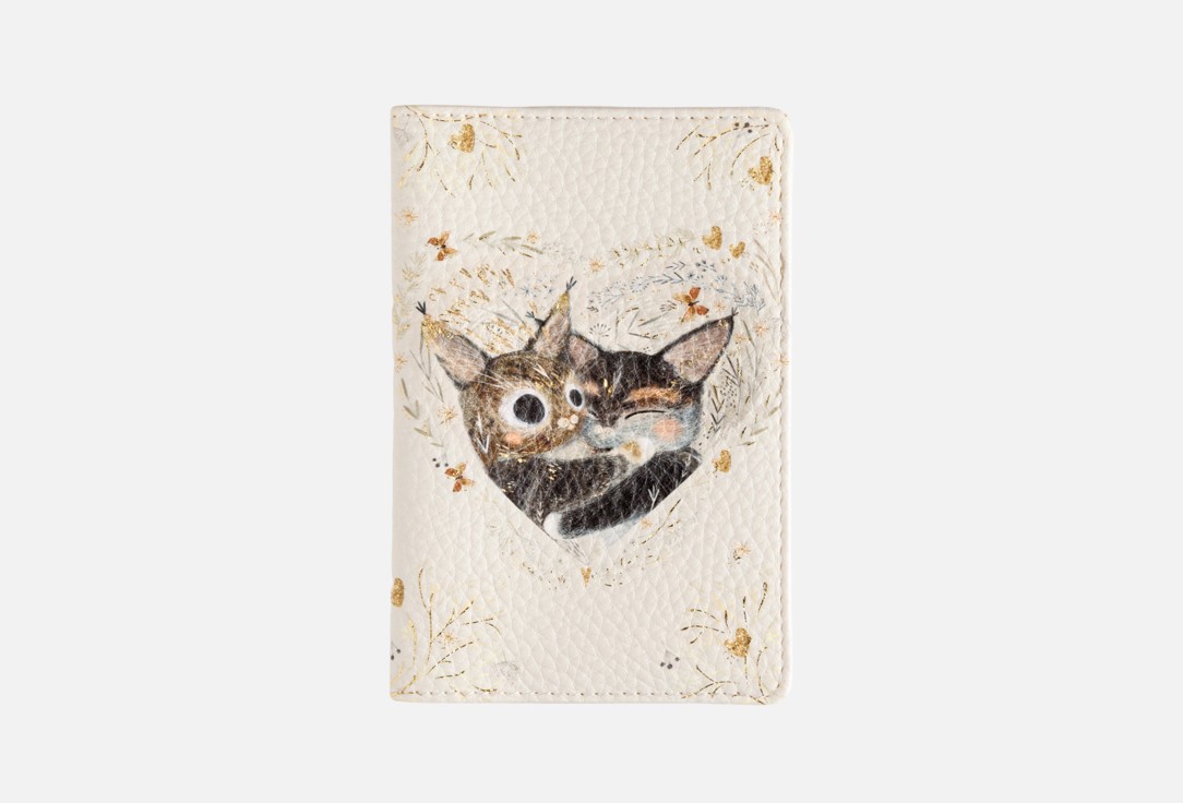 

Обложка для паспорта BRUNO VISCONTI, Принт, Love me