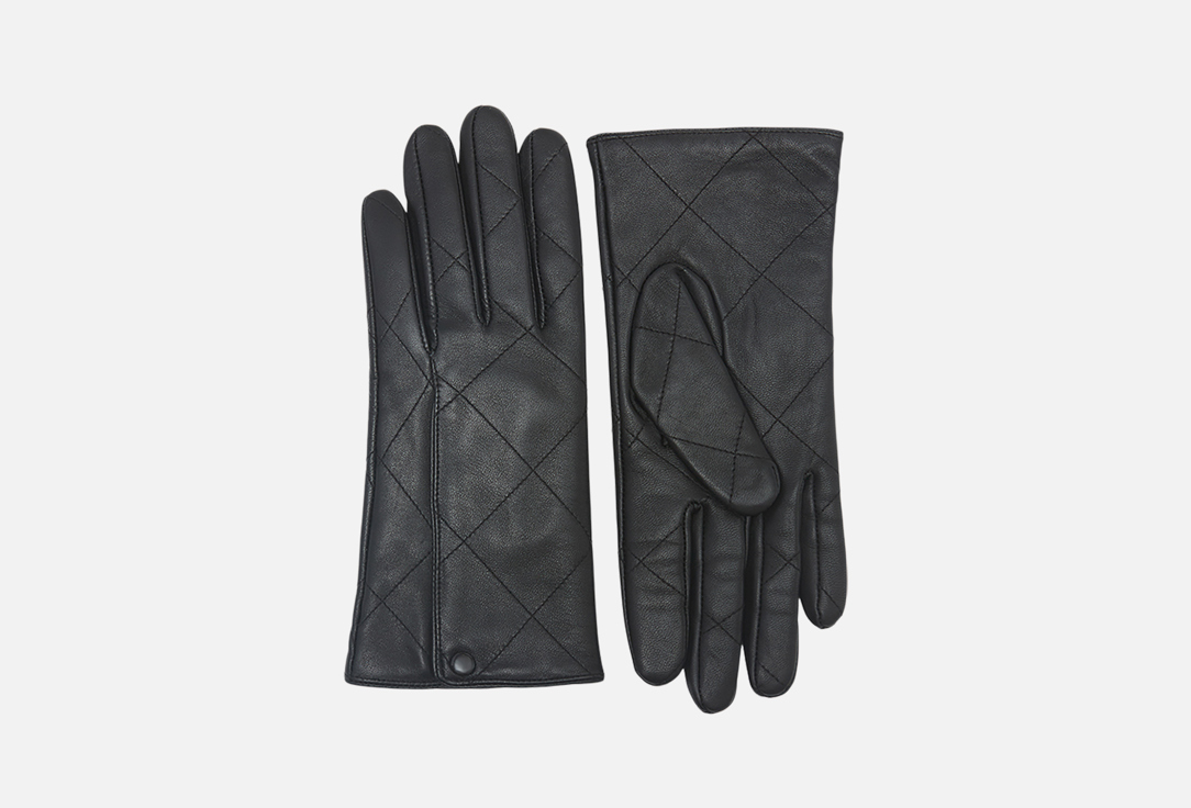 Изображение товара Кожаные женские перчатки Vittoria Vicci leather с шерстяной подкладкой M