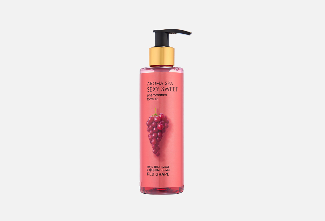 Изображение товара Гель для душа с феромонами Bioritmlab Aroma Spa Sexy Sweet Red Grape 200 мл