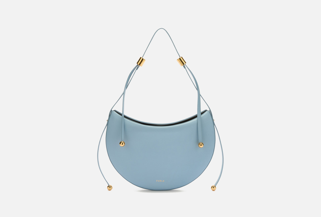 Изображение товара Кожа сумка через плечо FURLA MOONSTONE M с регулируемым ремнем из телячьей кожи