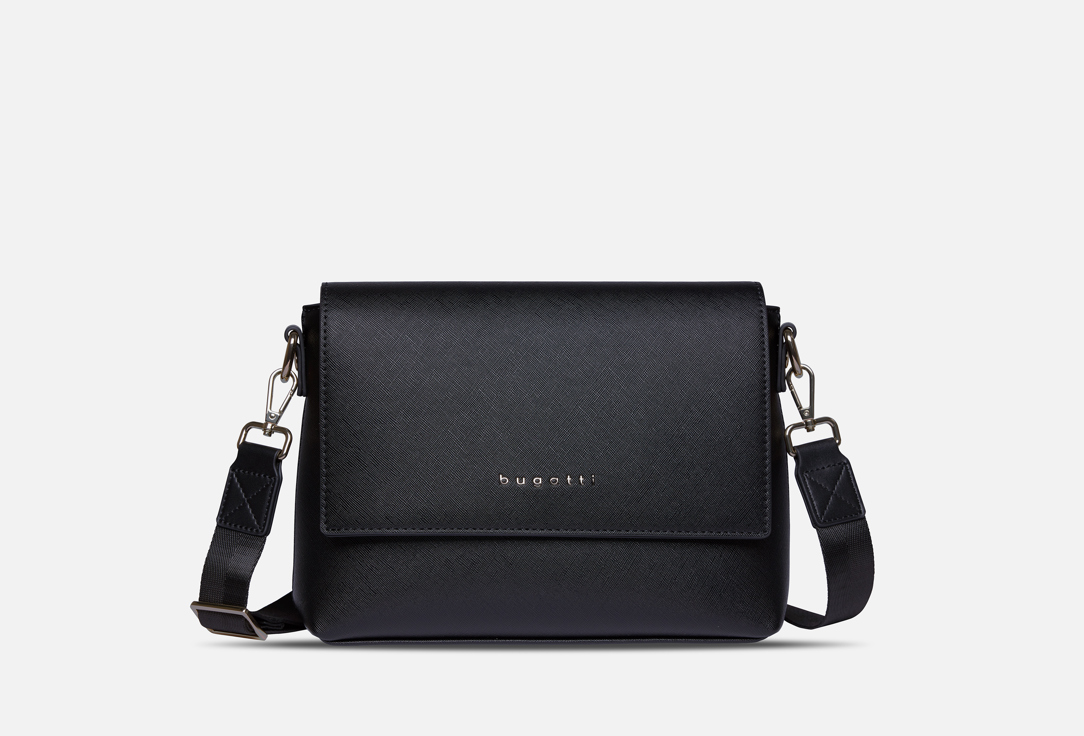 Изображение товара Стильная женская сумка кросс-боди Bugatti Ella из высококачественной сафьяновой кожи