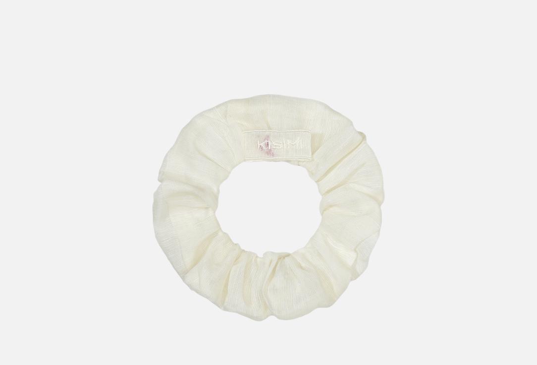 

Резинка для волос KISIMI, 2threads корейский белый M 1 шт