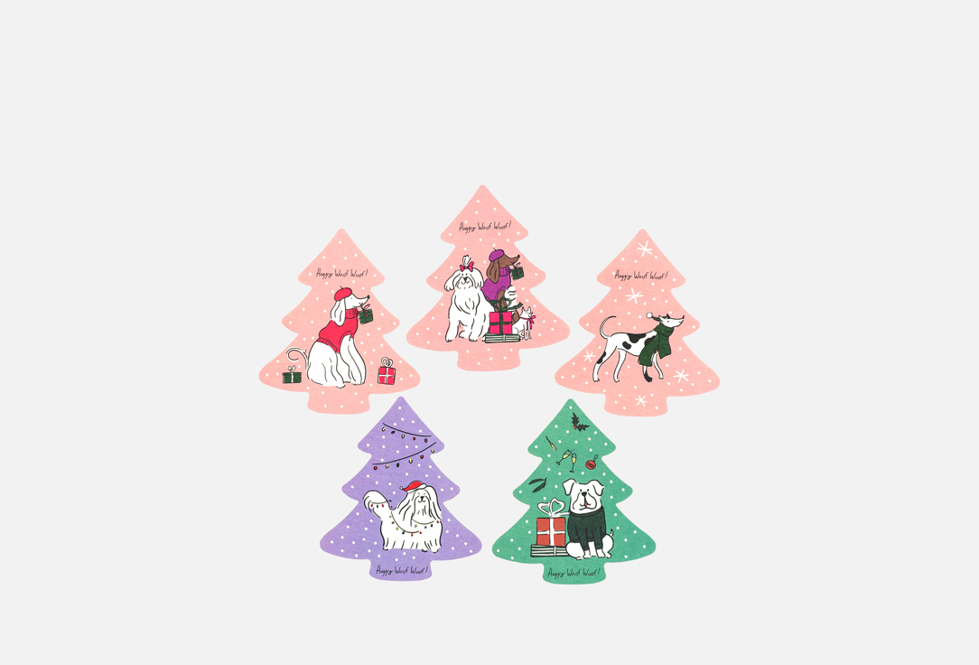 Изображение товара Набор новогодних открыток Подписные изделия №32