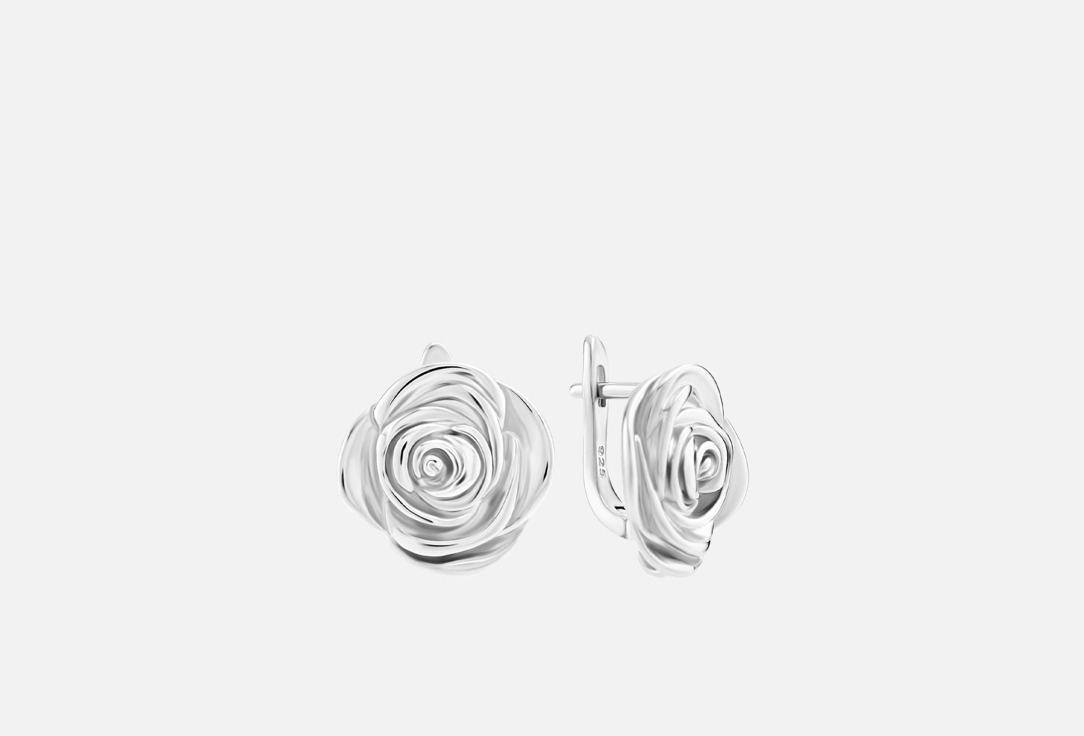 

Серьги WISHLIST, Roses Silver 2 шт
