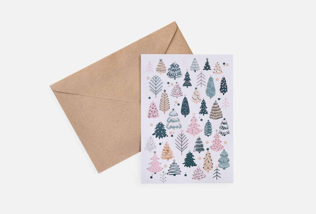 

Открытка LIFE POSTER, Елочки - ёлочки 1 шт