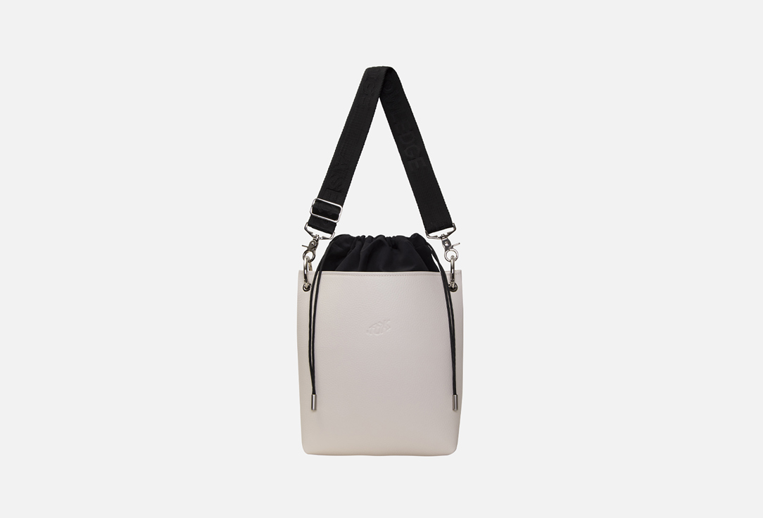 Изображение товара Стильная сумка-тоут A SECRET KNOWLEDGE tub milky medium из натуральной кожи