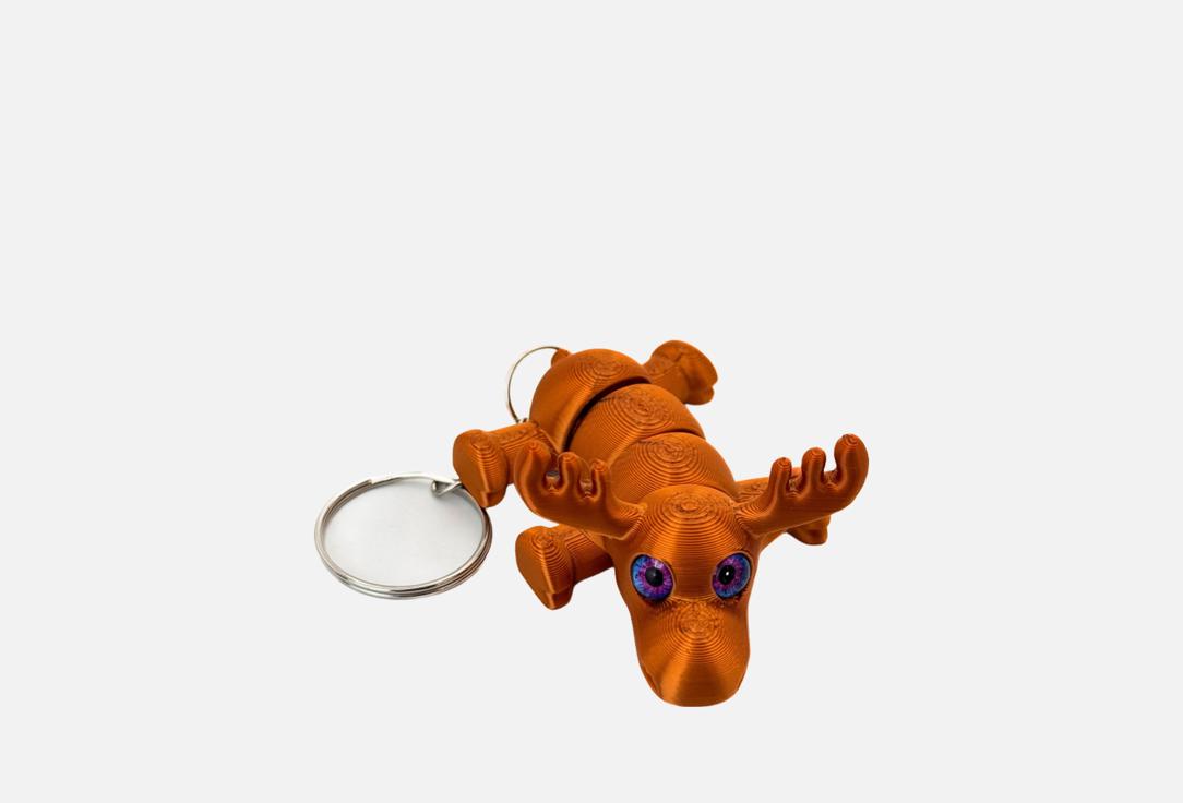 

Брелок подвижный FUNBERRY TOYS, Коричневый, Лось Буль