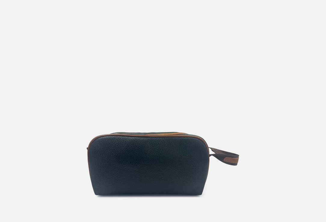 Изображение товара Кожаный несессер Katrin Urova - дорожная косметичка 24×18,5 см