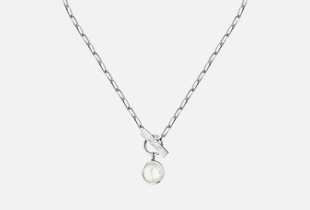 

Колье KARL LAGERFELD, White shell pearl 1 шт