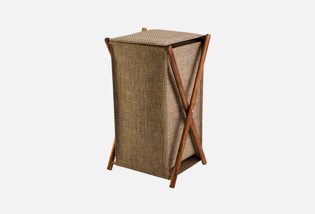 Изображение товара Стильная корзина для белья CASY HOME 30х30х60 см с объемом 54 литра