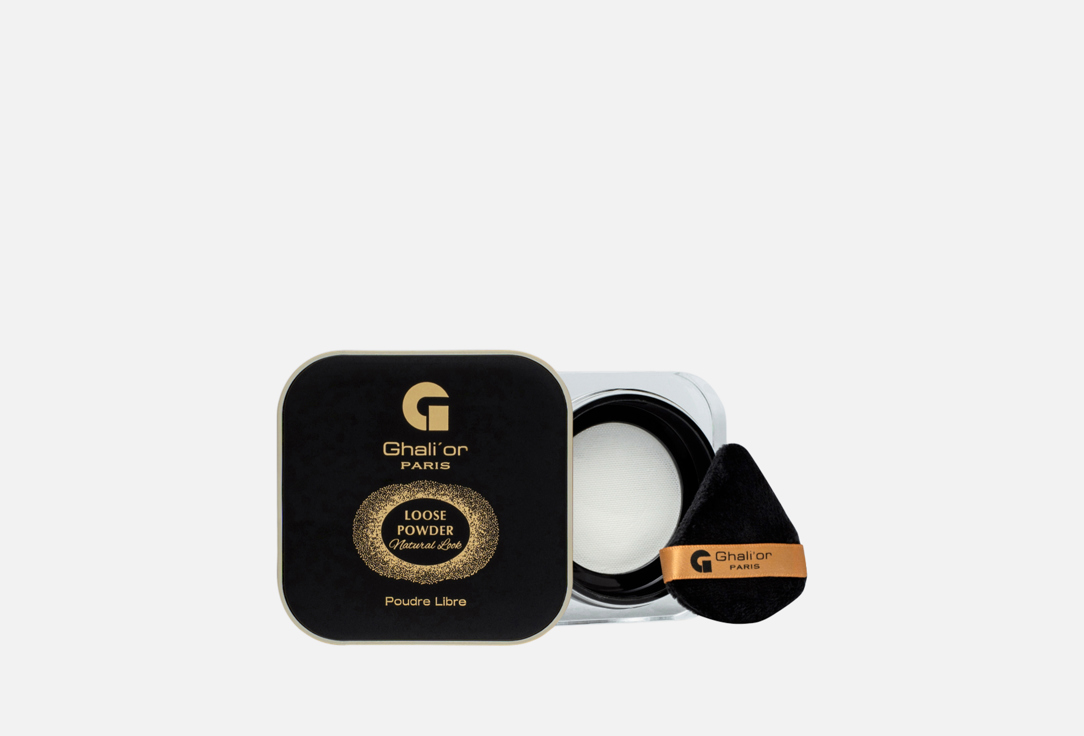 

Пудра для лица GHALIOR PARIS, Белый, LOOSE POWDER 10 г