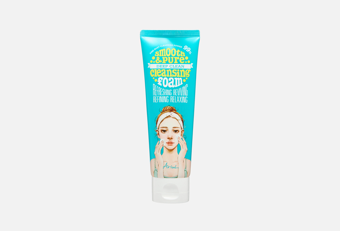 

Очищающая пенка для умывания ARIUL, SMOOTH & PURE 80 мл