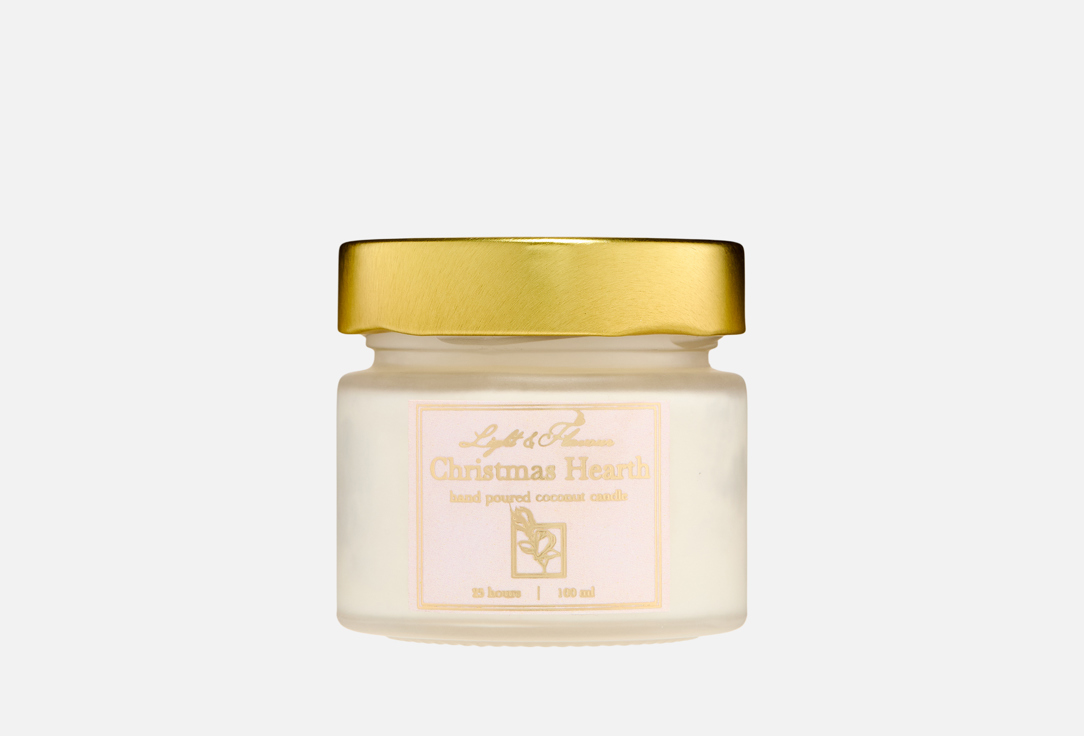 

Ароматическая свеча LIGHT&FLAVOUR, Рождественский очаг 100 мл