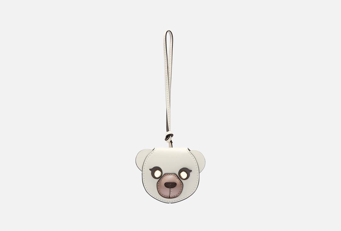 Изображение товара Стильный кожаный чехол для AirPods FURLA ALLEGRA BEAR объёмный дизайн