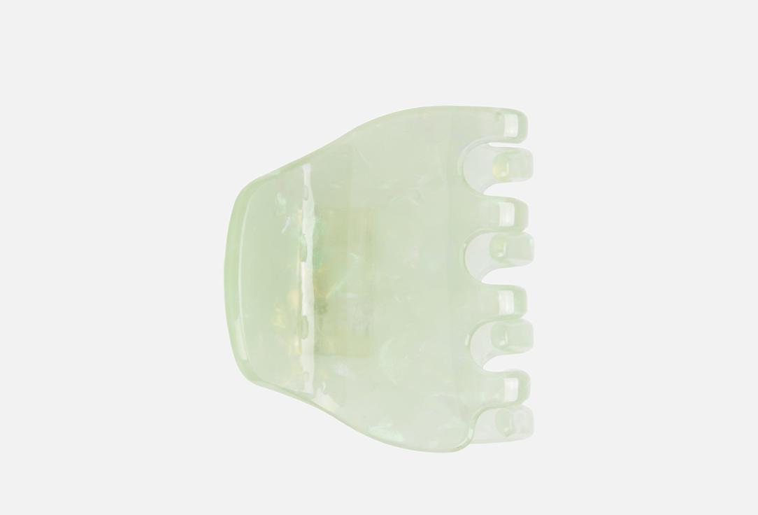 Изображение товара Крабик для волос PUR FÊTE medium нежно-зеленый мармелад стильный аксессуар