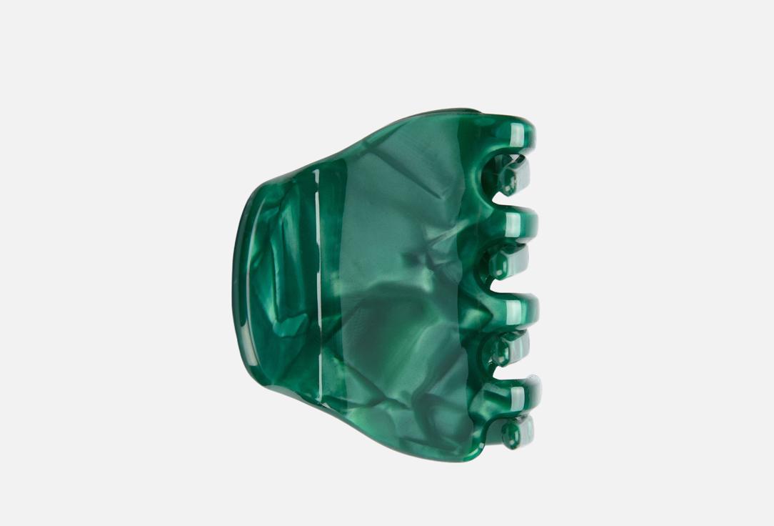 Изображение товара Крабик для волос PUR FÊTE medium изумруд надежная фиксация стильный дизайн