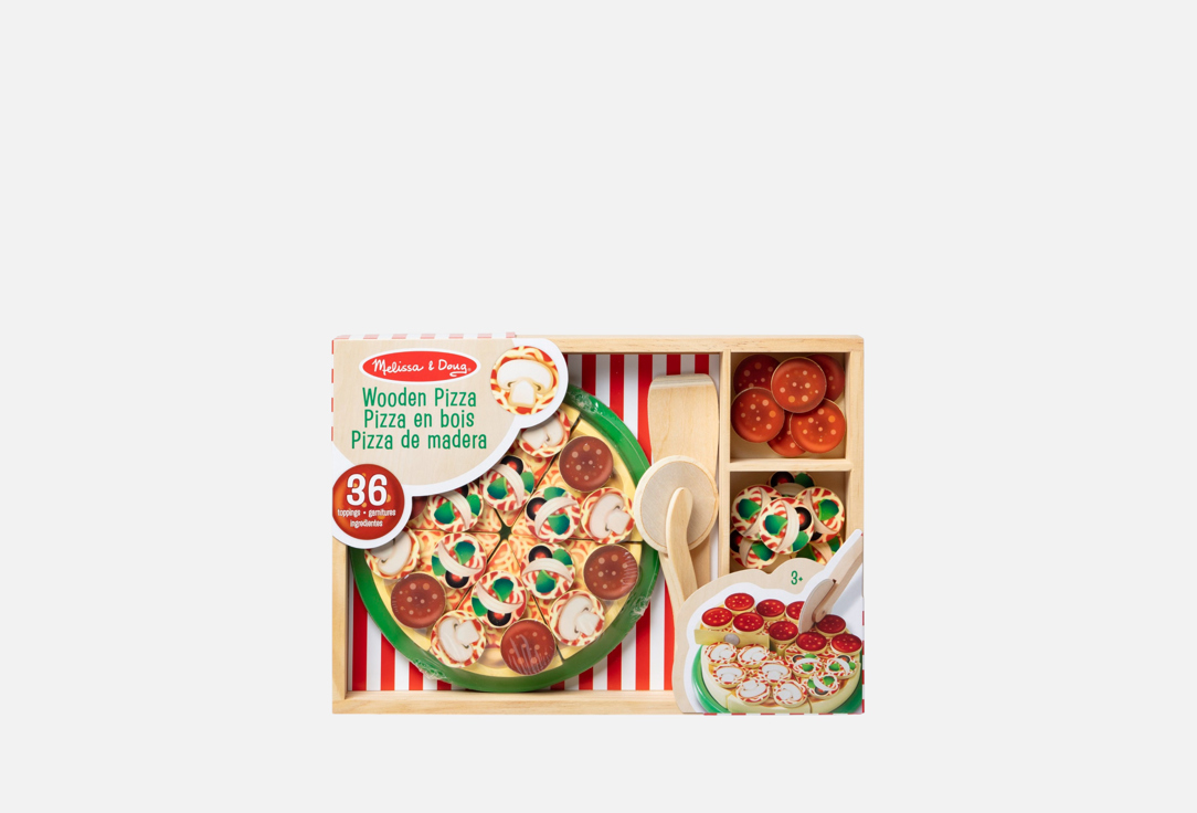Изображение товара Игровой деревянный набор Mellissa&Doug Пицца для детей от 3 лет