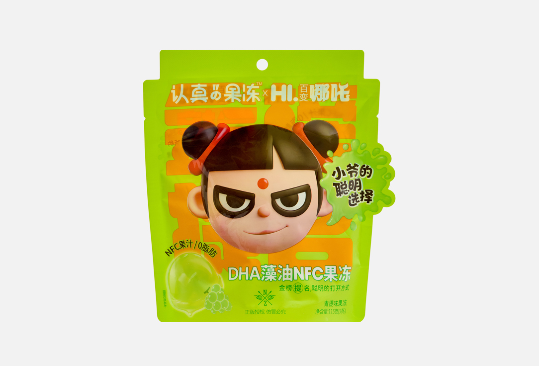 

Желе из сока CLEVER MAMA, DHA со вкусом винограда 115 г