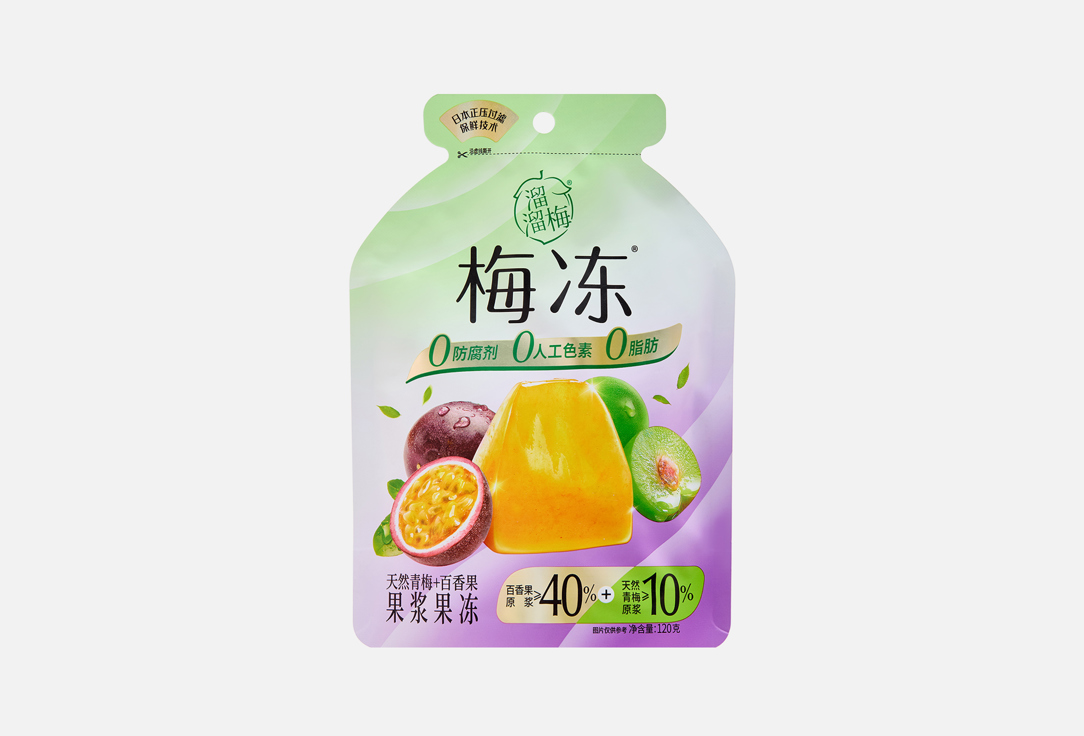 Со вкусом зеленой сливы и маракуйи 120 г 350₽