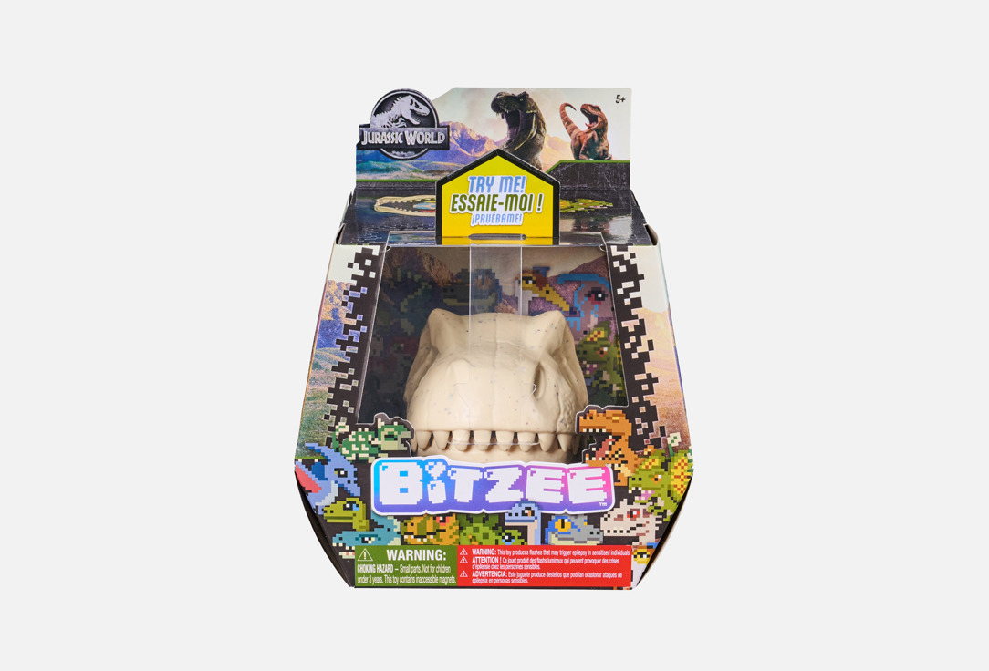 Изображение товара Интерактивная игрушка Bitzee Мир Юрского периода с динозаврами и кейсом
