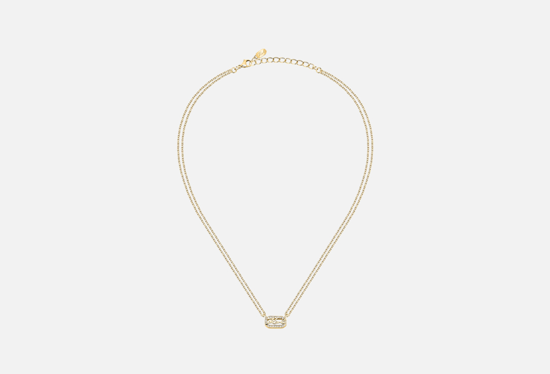 Изображение товара Колье Karl Lagerfeld crystal из нержавеющей стали с кристаллами и логотипом