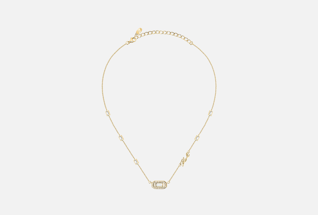 Изображение товара Желтое золото колье с кристаллами Karl Lagerfeld Crystal за 12500 рублей