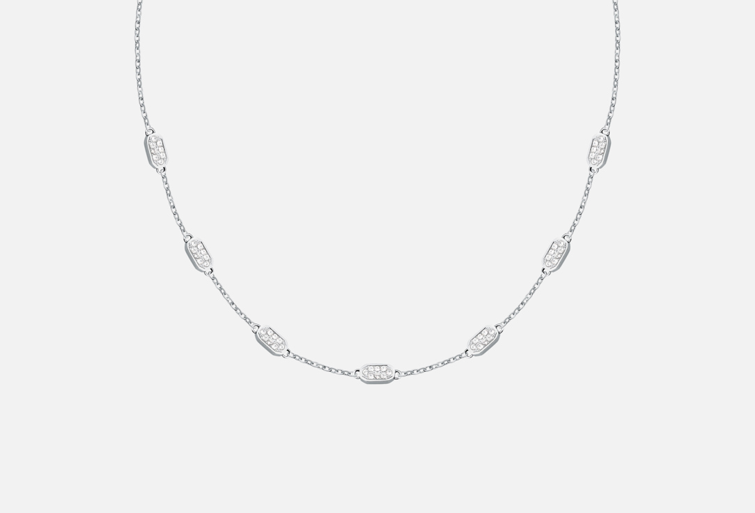 Изображение товара Колье Karl Lagerfeld crystal из нержавеющей стали с кристаллами 40+5 см