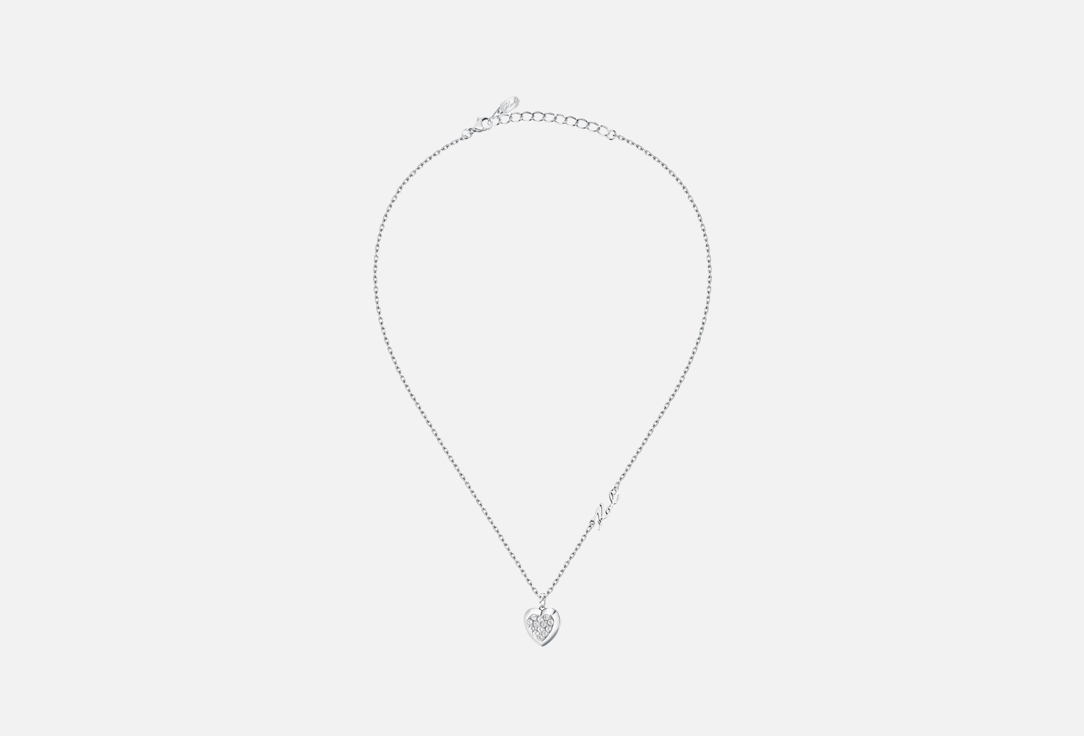 Изображение товара Подвеска Karl Lagerfeld с кристаллами сердце из нержавеющей стали